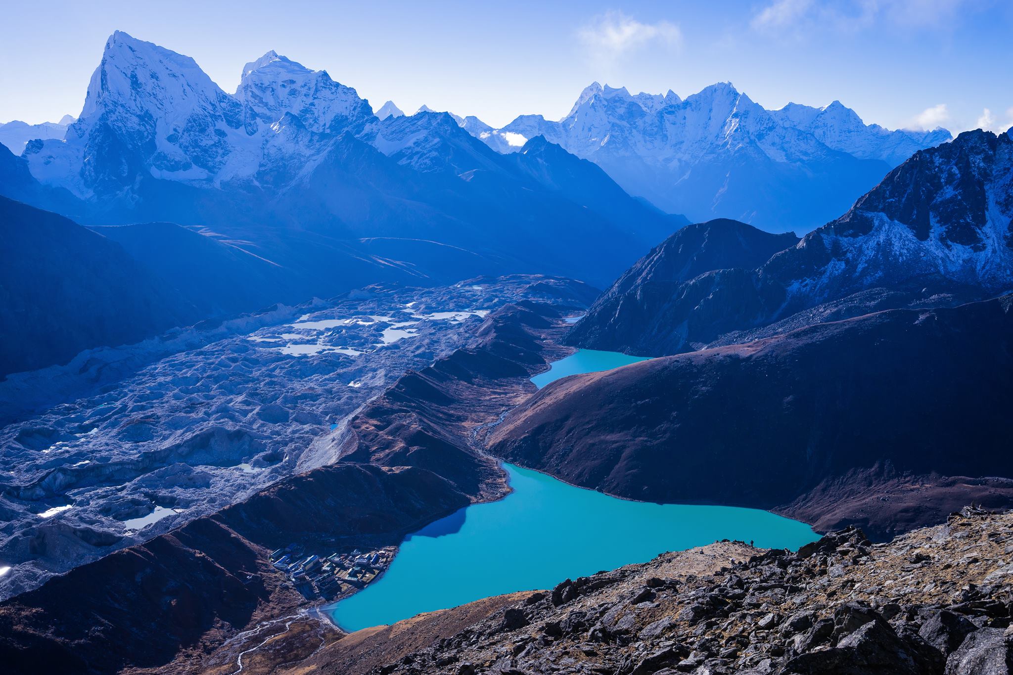 trek lac gokyo nepal