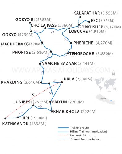 Jiri-to-Everest-Base-Camp-Thumbnail-Map A map of Jiri To Everest Base Camp by Apex Asia Holidays