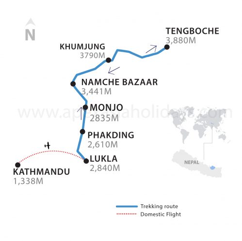 Everest-Panaroma-Trek-Thumbnail-map The thumbanail map of Everest Panorama Trek by Apex Asia Holidays