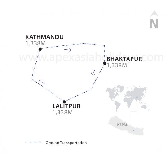 Luxury-Tours-Nepal-Thumbnail-map The thumbnail map of Luxury Tours in Nepal by Apex Asia Holidays