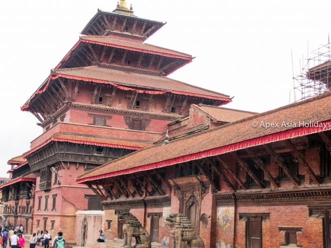 Patan Durbar Square during the Kathmandu Highlights Tour